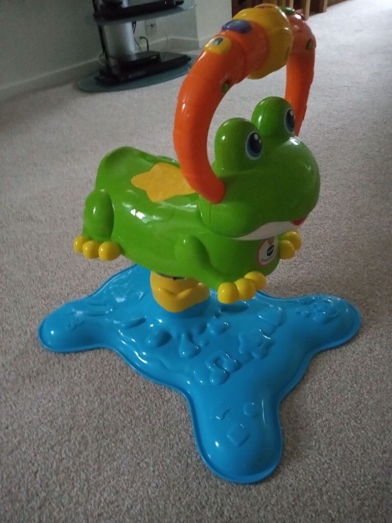 vtech baby bounce & discover frog